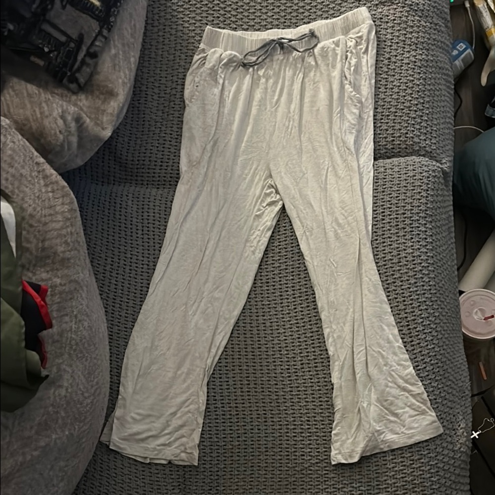 Elegant White Wide Leg Pants